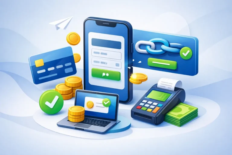 Como cobrar por link de pagamento