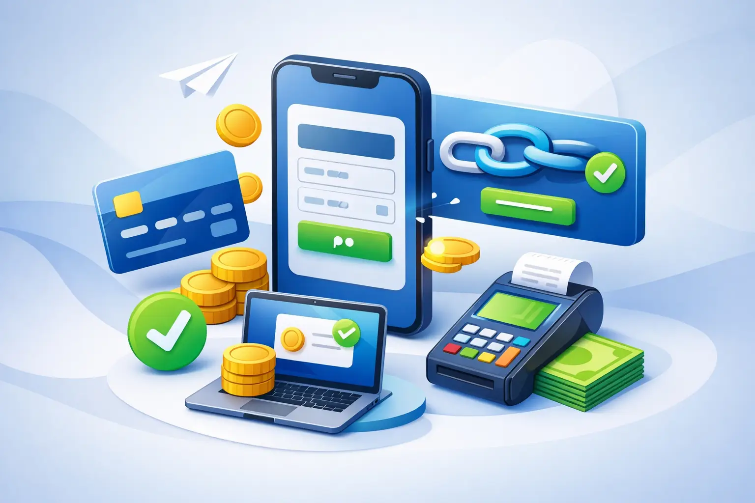 Como cobrar por link de pagamento