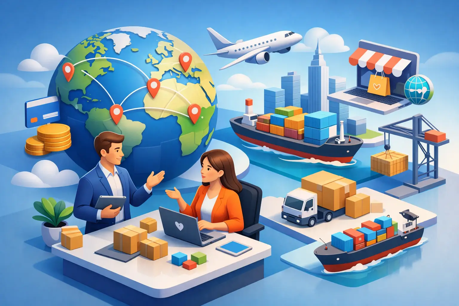 Como vender para clientes internacionais