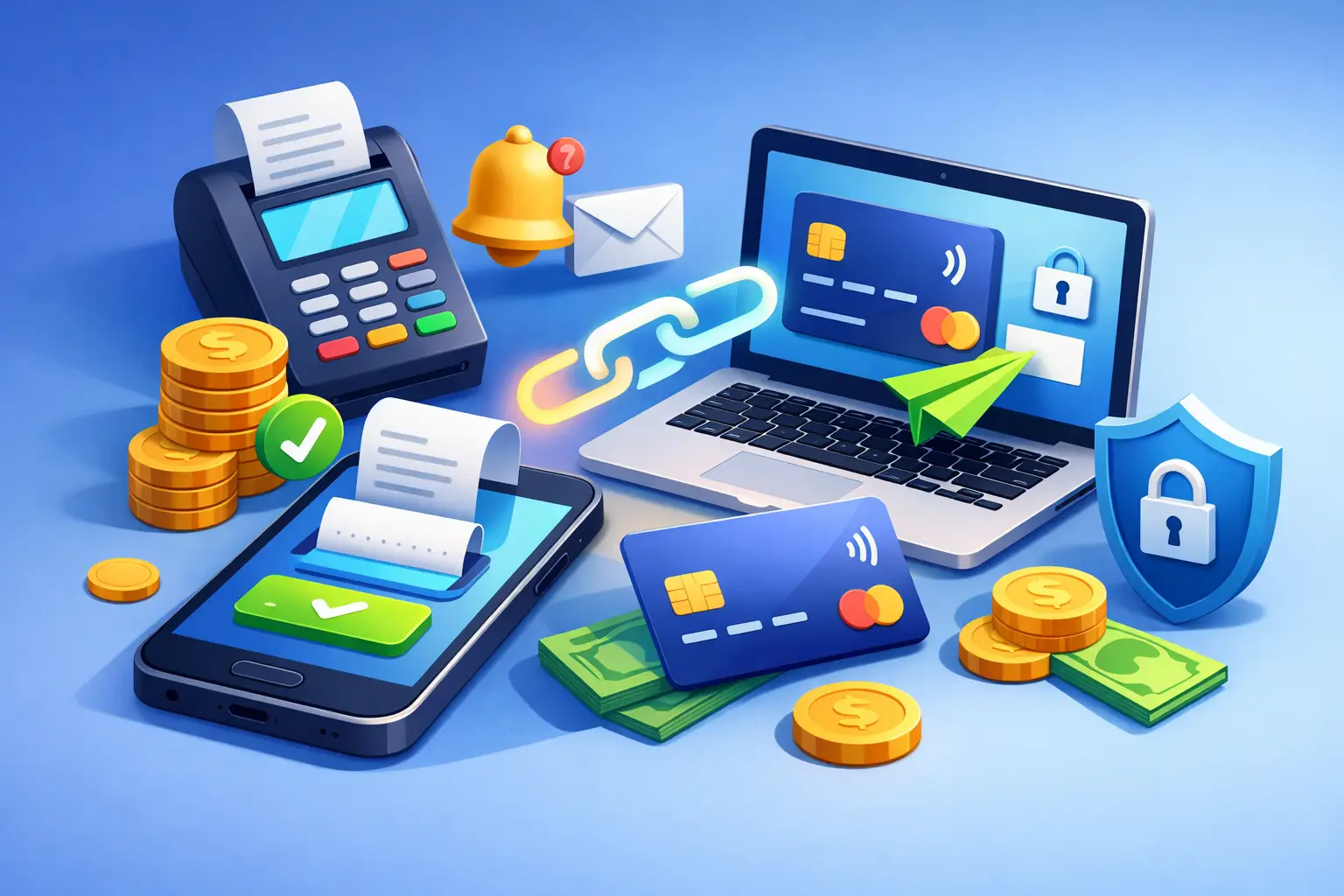 Ferramentas para cobrar clientes por link