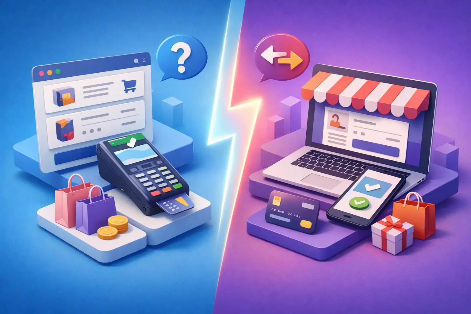 Checkout hospedado vs integrado: qual escolher?