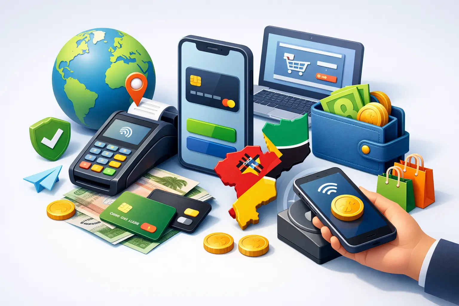 Guia de pagamentos online em Moçambique
